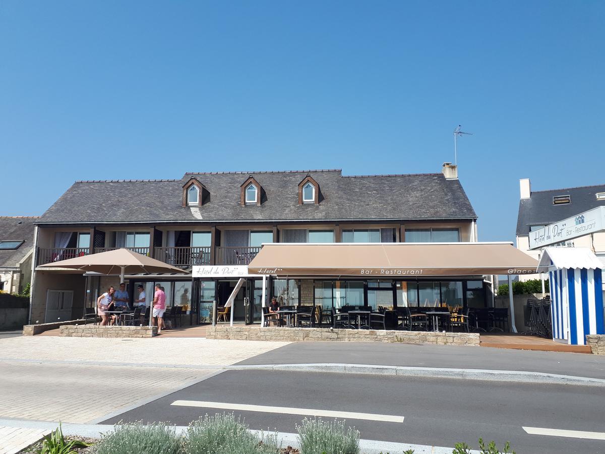 Hotel Du Port Bar Restaurant Sarzeau Exterior foto