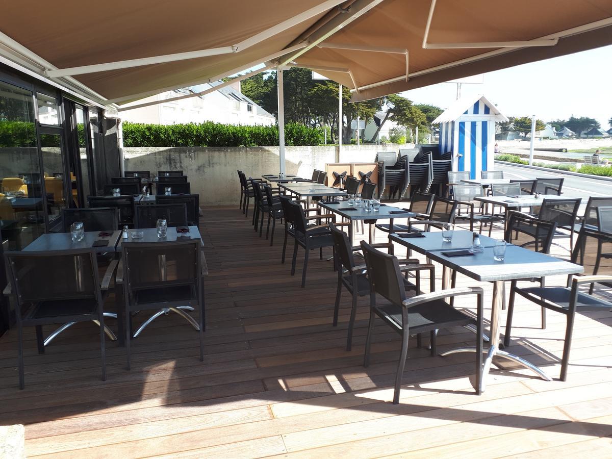 Hotel Du Port Bar Restaurant Sarzeau Exterior foto